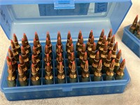 (100) ROUNDS 219 ZIPPER RELOADED AMMO
