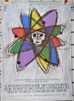 IPPNW Anti Nuclear War Congress Poster