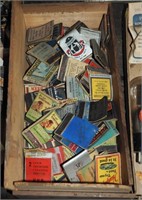 Antique Advertising Souvenir Matches Box Lot