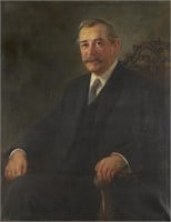 Nicholas Brewer Portrait Painting of Otto Bremer