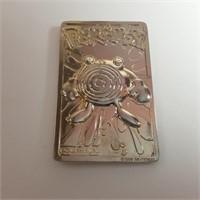Gold Pokemon metal card lot 70