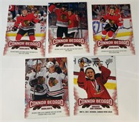 2023-24 UD Connor Bedard Collection (5 Cards)