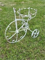 Metal Tricycle Plant Stand