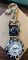 TOMAX / ALCOA ADVERTISING WATCH / COMPASS ON FOB