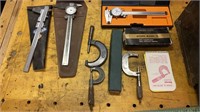 Micrometers, and Dial Caliper Some with Cases