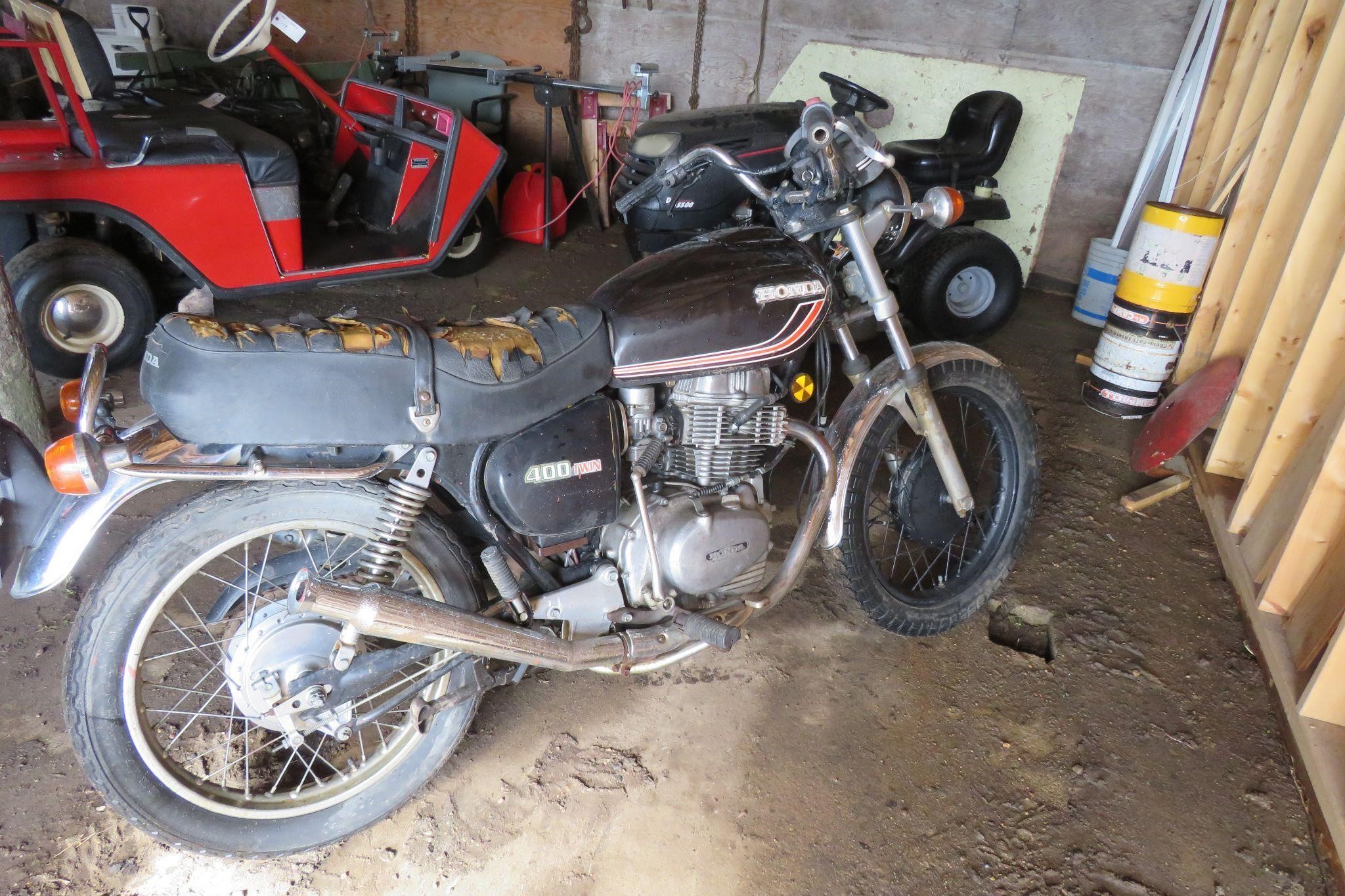 VINTAGE HONDA 1978 CB400T MOTORCYCLE