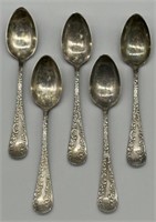 Circa 1880-1890 Quaker Valley Dematisse Spoons