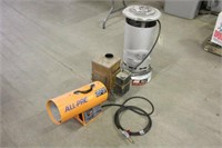 All-Pro Propane Heater w/Electric Fan, 40,000 Btu,