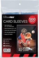 Ultra PRO Clear Card Sleeves for Standard Size Tra