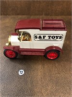 Bank S&F Toys 1913 Van w/k