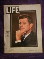 November 1963 LIFE Magazine John F Kennedy