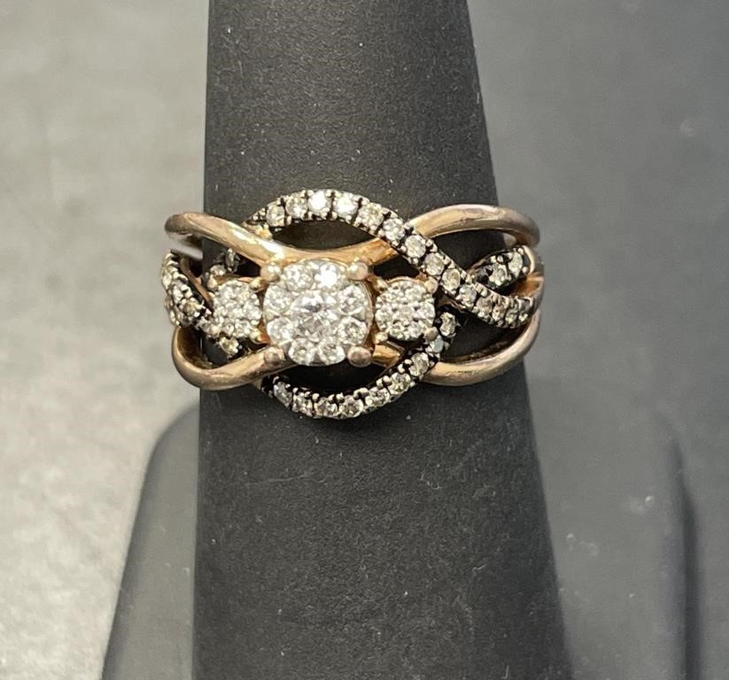 14 KT Le Vian Vanilla and Chocolate Diamonds in