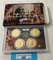 2009 US Mint President $1 Coin Proof Set