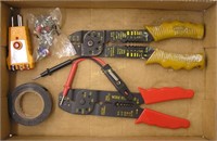 Wire Strippers & Electrical Tester Lot
