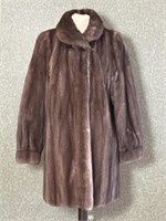 Vincents Lavender Mink Ladies Fur Coat