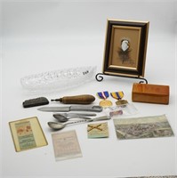 Military Awards, Utensils, Print, Matchbook &