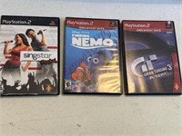 3- PlayStation2 games - grand Turismo 3 finding