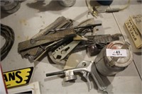 Estate- Files, Tools, Paint Gun Parts