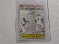 1970 TOPPS 1969 WORLD SERIES GAME 4 NO.308