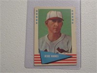 1961 FLEER GREATS JESSE HAINES NO.40 VINTAGE