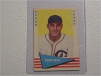 1961 FLEER GREATS CHUCK KLEIN NO.51 VINTAGE