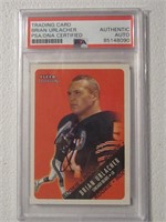 BRIAN URLACHER RC AUTHENTIC AUTO CARD PSA/DNA