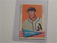 1961 FLEER GREATS BOBO NEWSOM NO.67 VINTAGE