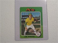 1975 TOPPS MINI JIM HUNTER NO.230 VINTAGE