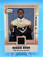 Reggie Bush Sage Rookie Jersey Card