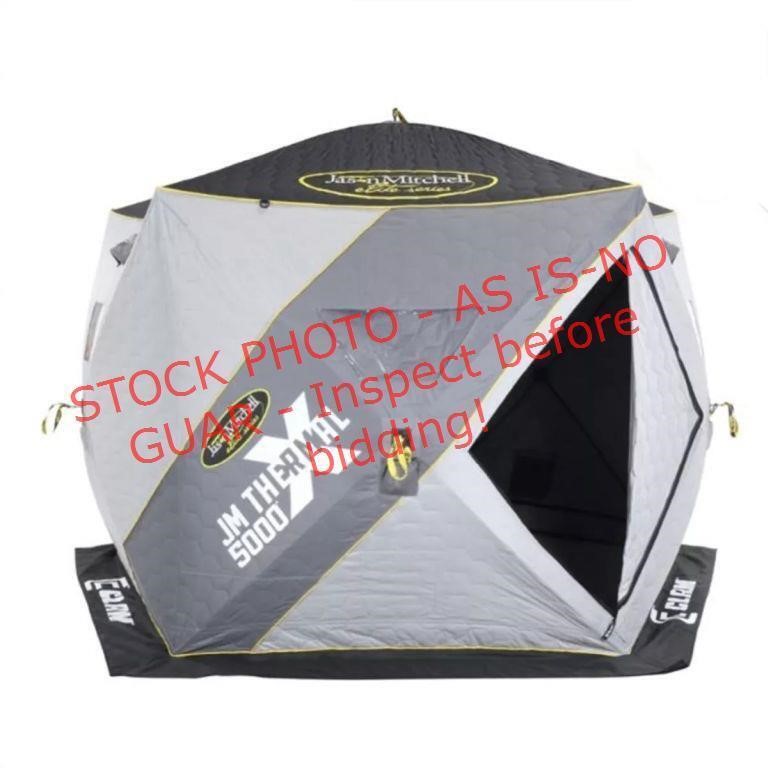 Clam 9’ Ice Fish Thermal Hub Shelter Tent
