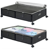 MetWoods Under Bed Storage with Wheels and Non-wov
