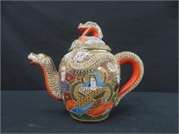 ORIENTAL SATSUMA STYLE TEAPOT