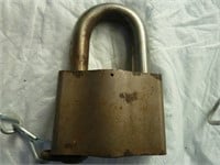 large lock marked Sargent & Greenleaf