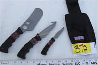 Smith & Wesson three knife set