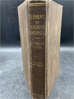 Elements of machine design hardback book