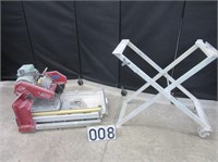 MK-101 wet tile saw with stand