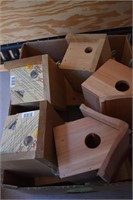 Bird houses-quantity of 9