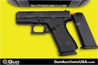 Glock 43X 9X19 Semi Auto Pistol. Excellent. 3 3/8"
