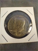 1973 John F. Kennedy half dollar coin