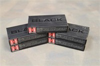 (5) Full Boxes Hornady Black 75GR BTHP