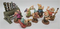 Disney Classic Collection 7 Dwarfs Ceramic Set
