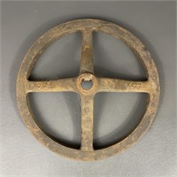 No. 12 K477 Cast Iron Crank Wheel