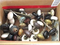 Antique Porcelain & Misc Doorknobs