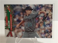 2020 Topps Holiday Zac Gallen RC