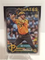 2024 Topps Series 1 Jared Triolo RC