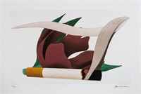 Tom Wesselmann 'Tulip and Smoking Cigarette'