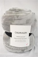 CALVIN KLEIN BLANKET OVERSIZE -SMALL SEAM ISSUE