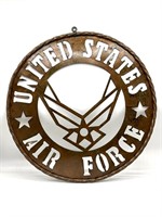 United States Air Force Metal Sign 24” x 25”