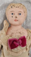 Antique German Minerva Doll Tin Head