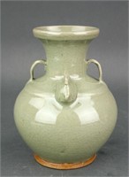 Chinese Celadon Porcelain Chicken-head Vase